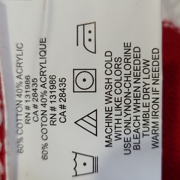 Ugly Christmas Sweater Santa Medium Red White - Picture 9 of 10